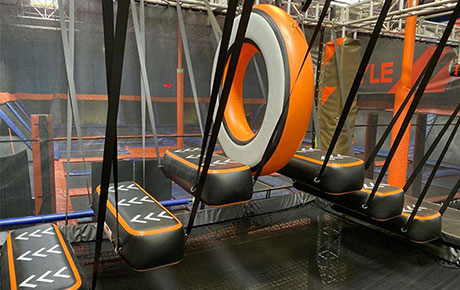 Inflatable Trampoline Park Air Track